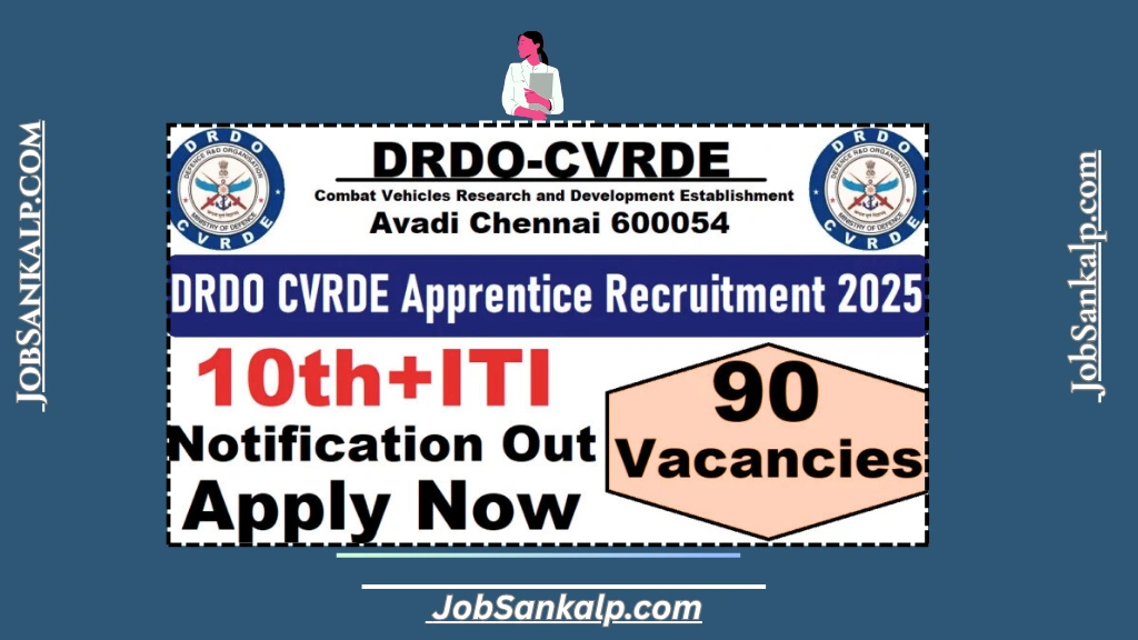 DRDO CVRDE Apprentice Recruitment 2025