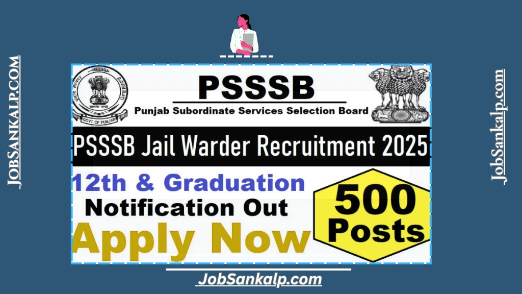 PSSSB Jail Warder Recruitment 2025