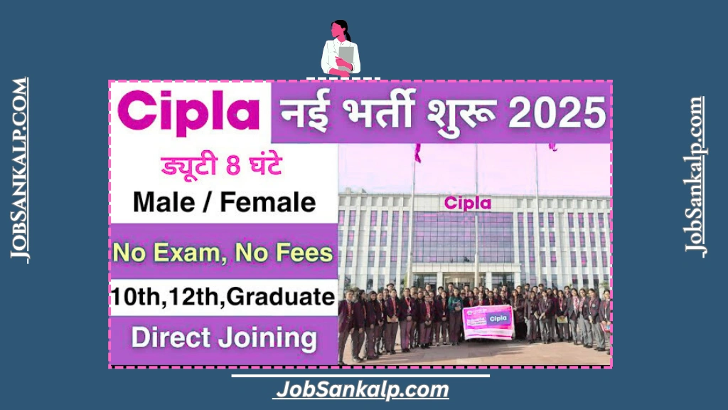 Cipla Recruitment 2025