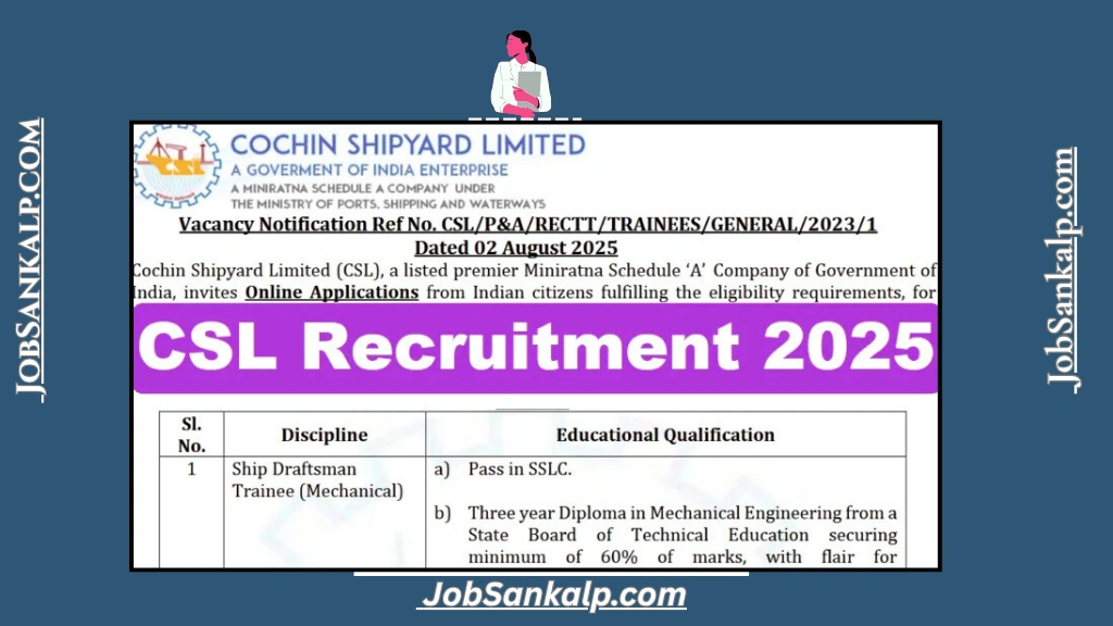CSL Recruitment 2025