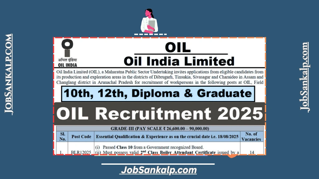 OIL Recruitment 2025